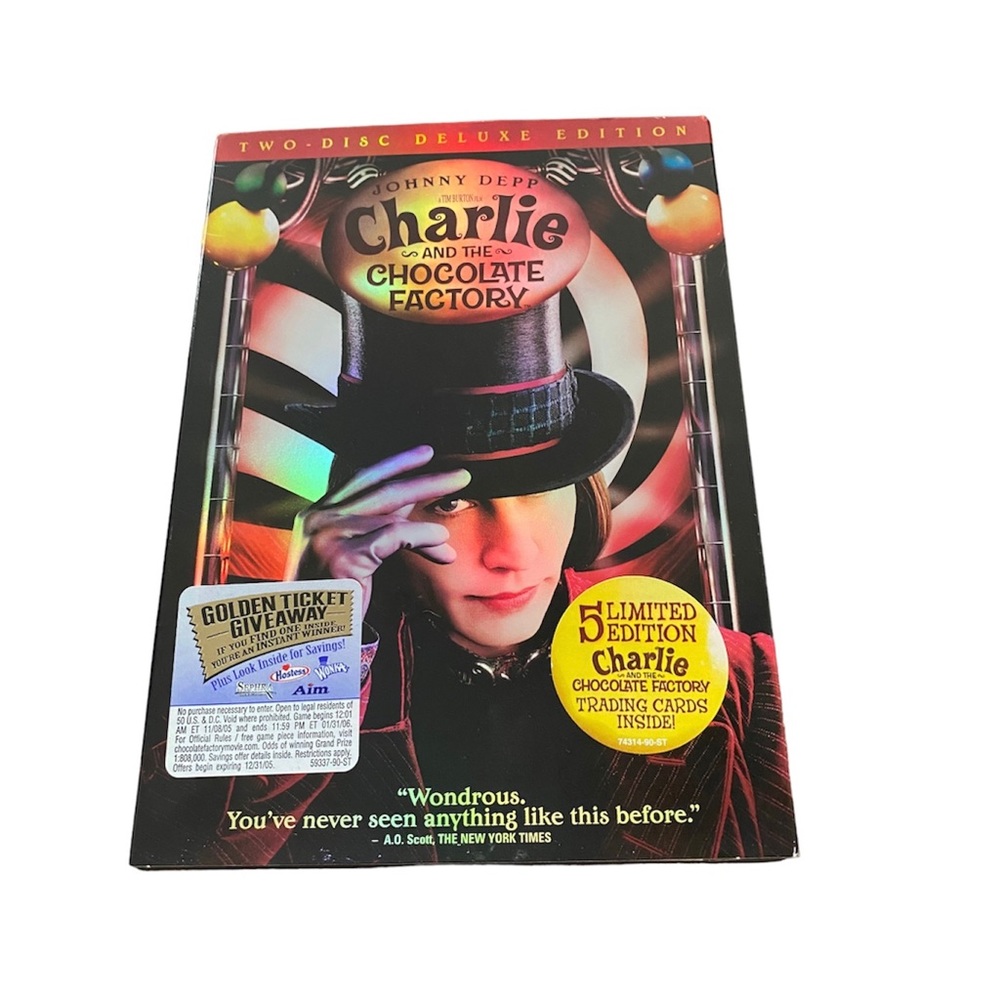 Charlie And The Chocolate Factory 2 Disc Deluxe Edition DVD